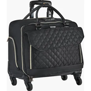 brašna na notebook Vevor Brašna na notebook 17,3 inch / 43,9 cm s kolečky černo-zlatá