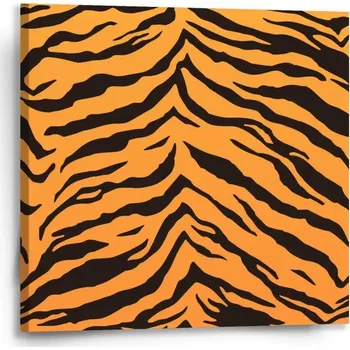Obraz Sablio Obraz Tygří vzor - 50x50 cm