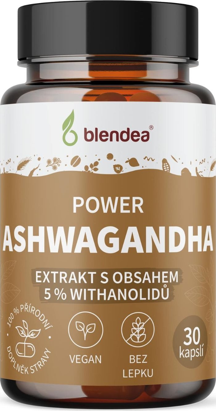Blendea Ashwagandha extrakt 30 kapslí