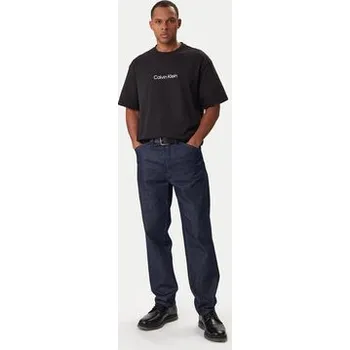 Calvin Klein T-Shirt LV040HM228 Černá Relaxed Fit XS