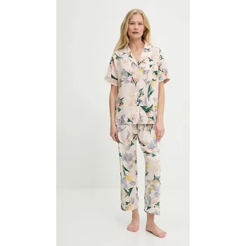 Dámské pyžamo Pyžamo Answear.LAB 1227.cms béžová 80X, vel. L