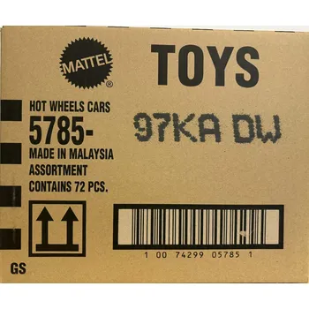 auto na autodráhu Sada autíček Hot Wheels 5785-97KADW 72ks