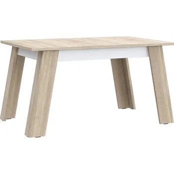 Jídelní stůl Rozkládací jídelní stůl 140x90 cm Zumba - Forte Světlý dub 140x75 cm