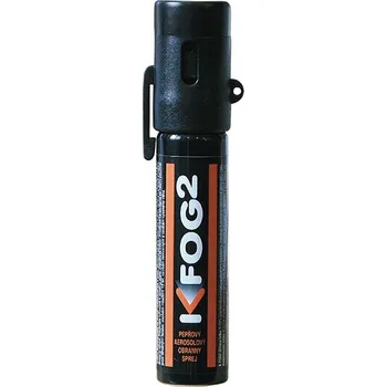 Bojový sport Sprej obranný K-FOG2 aerosolový 20ml s klipem