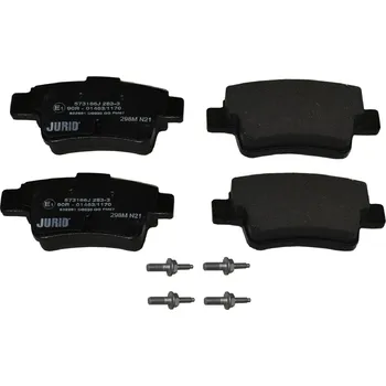 Brzdová destička Sada brzdových destiček, kotoučová brzda JURID 573166J