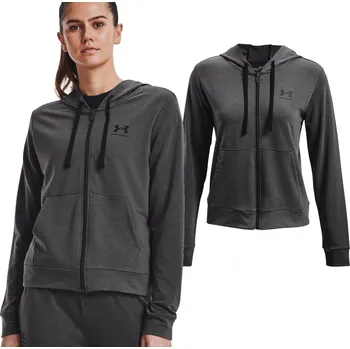 Dámská mikina Dámská mikina s kapucí zip Under Armour 1369853-010 Velikost S