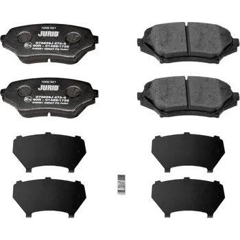 Brzdová destička Sada brzdových destiček, kotoučová brzda JURID 573639J