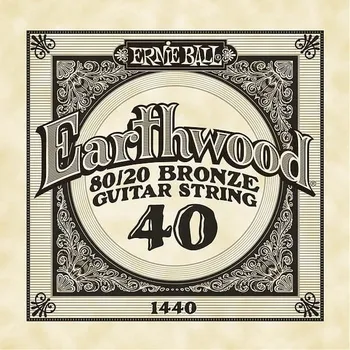 Příslušenství pro strunný nástroj Ernie Ball Earthwood 80/20 Bronzová struna .040w
