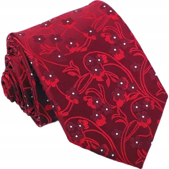 Kravata GREG široká kravata červená