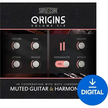 Hudební software Sonuscore Origins Vol. 6: Muted Guitar & Harmonics (Digitální produkt)