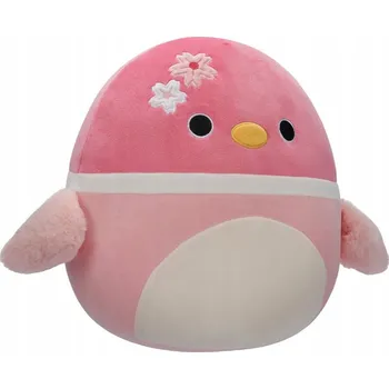 plyšák Squishmallows Plyšová Hračka SAKURA Třešňové květy RŮŽOVÁ KACHNA SONJA 30 cm