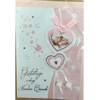 Obraz Přání k narození dítěte B6 Premium 50 ks + obálka