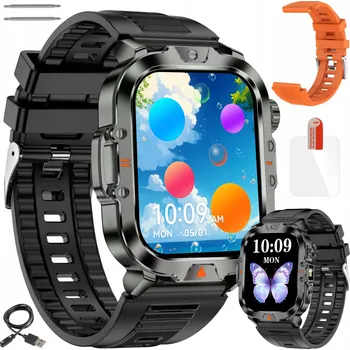 Hodinky Dětské Chytré Hodinky s hovorem, teploměr Polské menu