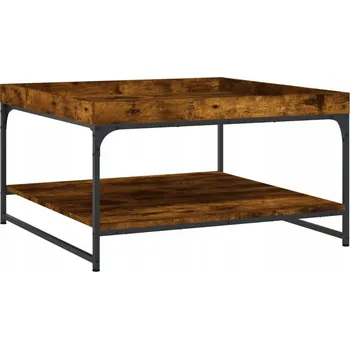 Konferenční stolek Konferenční stolek, kouřový dub, 80x80x45 cm