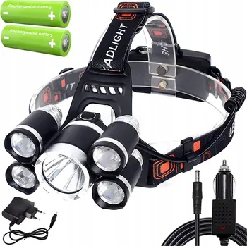 ČELOVKA LED Čelová svítilna na hlavu