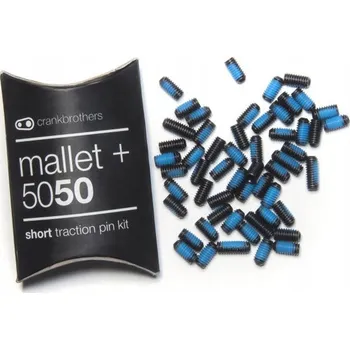 Pedál na kolo Crankbrothers Sada pinů pro platformové/nášlapné pedály Mallet, 10 mm, 50 ks
