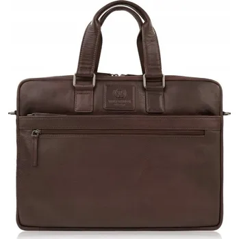 Paolo Peruzzi taška na notebook přírodní kůže bez vzoru