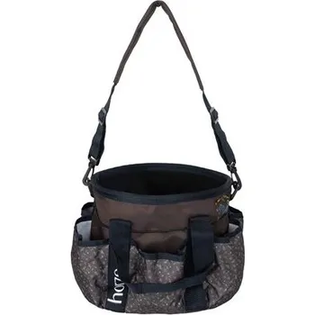 Čištění pro koně Taška na čištění pro děti Horze, hnědá