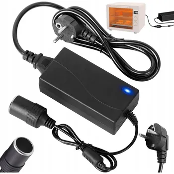 Měnič napětí Síťový adaptér do auta, 240V na 12V 10A, měnič napětí napětí, 120W