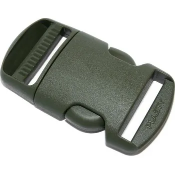 Spona/přezka plastová kompletní 30 mm ZELENÁ