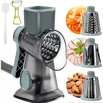 Struhadlo Ruční struhadlo na brambory, sýr a Zeleniny, 3x ostří, sada