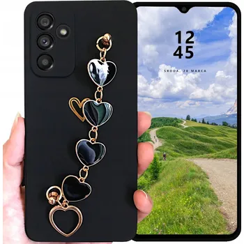 Pouzdro na mobilní telefon Zadní Kryt RCBR pro Samsung Galaxy A15 4G / 5G / LTE LOVE CASE černý