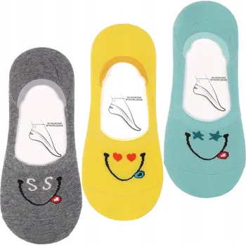 Dámské ponožky Ponožky Kotníkové Ponožky Balerínky MORAJ 3PAR 35-38