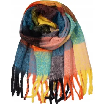 Šála Agrafka šála vícebarevná 200 cm - žena