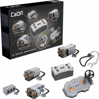 ostatní stavebnice STAVEBNICE CADA SADA POWER SYSTEM MAX POHON PRO DÁLKOVÉ OVLÁDÁNÍ VOZIDEL