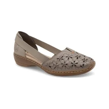 Dámské polobotky Polobotky Rieker 41356-64 Béžová 36