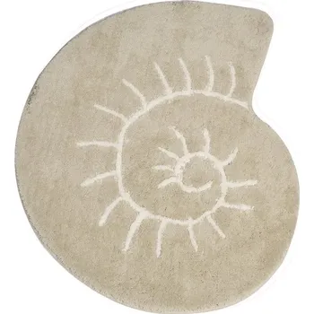 Koupelnová předložka Béžová koupelnová předložka 90x90 cm Helix – Foutastic ID_949084