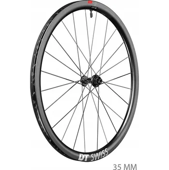 Zapletené kolo DT Swiss ERC 1100 Dicut DB 28 Carbon 35mm 12x100mm přední kolo silniční/endurance