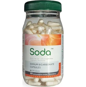 Koření Výživový doplnek Soda 200 kapslí