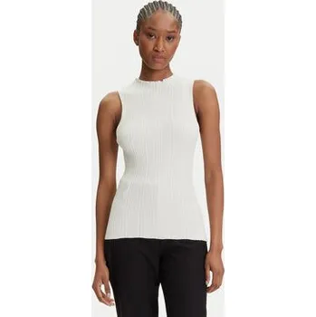 HUGO Halenka Sarepilk 50542597 Écru Slim Fit XL