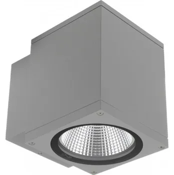 Venkovní osvětlení LIGHT IMPRESSIONS Deko-Light nástěnné přisazené svítidlo - ShoreLine Pro hranaté 12W DIM 3000/4000K světlešedá - LIGHT IMPRESSIONS IMPR 731202