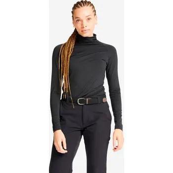 Pánské tričko INESIS Dámské golfové spodní tričko CW500 XL ČERNÁ