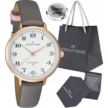 Hodinky Jordan Kerr Dámské hodinky C3344ALX s koženým řemínkem