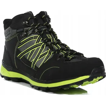 Pánské tenisky REGATTA Pánské nepromokavé trekové boty Regatta Samaris II Mid ČERNÁ