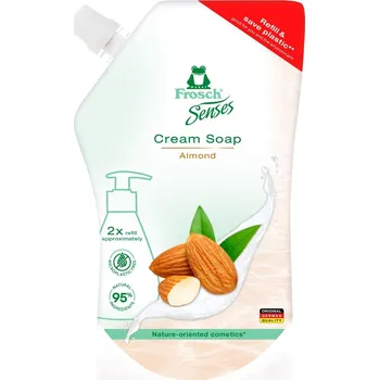Mýdlo Frosch Tekuté mýdlo Mandlové mléko EKO náhradní náplň 500 ml