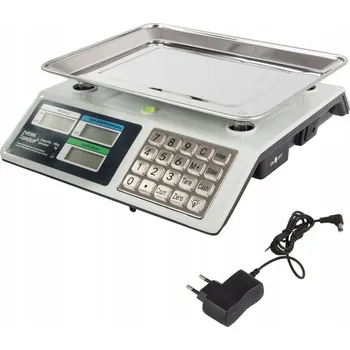 Kuchyňská váha Elektronická obchodní váha s kalkulací do 40 kg pl