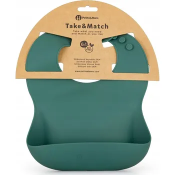 Bryndák Petite&Mars silikonový zelený 1 ks