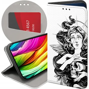 Pouzdro na mobilní telefon Flipové pouzdro Hello Case pro Xiaomi Redmi Note 7 bílé