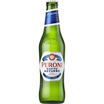 Pivo Peroni Nastro Azzuro světlý ležák 0,33l - sklo