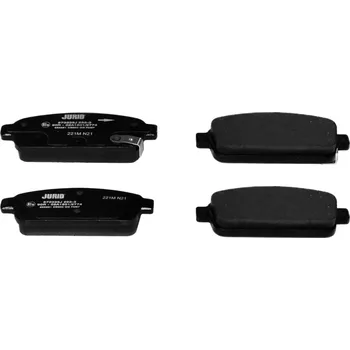 Brzdový systém Sada brzdových destiček, kotoučová brzda JURID 573335J