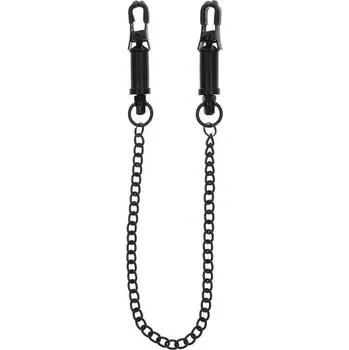Taboom Těžké nastavitelné svorky na bradavky s řetízkem