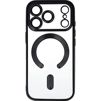 Pouzdro na mobilní telefon Zadní kryt Metallic MagSafe pro iPhone 17 Pro černý
