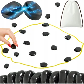 Desková hra Magnetická strategická hra KAMIENKY – MAGNETICKÉ ŠACHY KRUZZEL – 20 kamenů Iso Trade