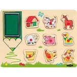 Dřevěná razítka se zvířátky