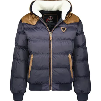 Pánská bunda CANADIAN PEAK bunda pánská BARILLO MEN 001 zimní, límec s kožíškem L