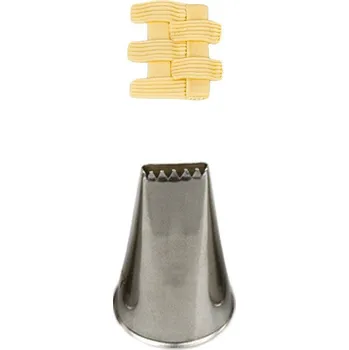 Cukrářská zdobicí špička 47 výpletová vzor košík - Decora